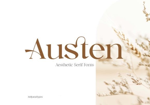 Austen: A Serif Font That Breathes Quiet Confidence