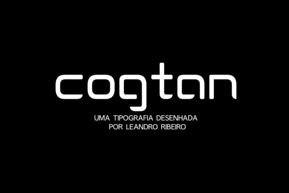 Cogtan: A Clean, Geometric Sans Serif for Campaign Headlines