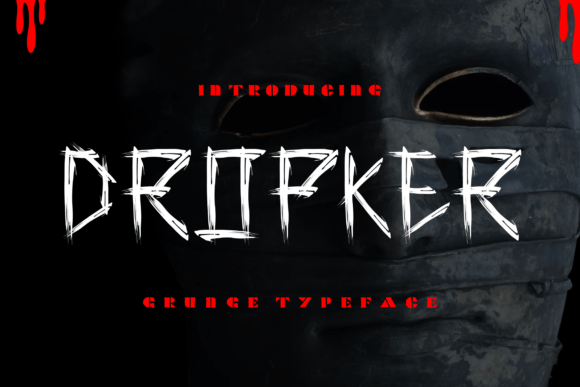 Dropker: A Bold, Confident Decorative Typeface