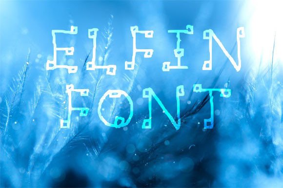 Elfin: A Whimsical Decorative Typeface for Memorable Branding