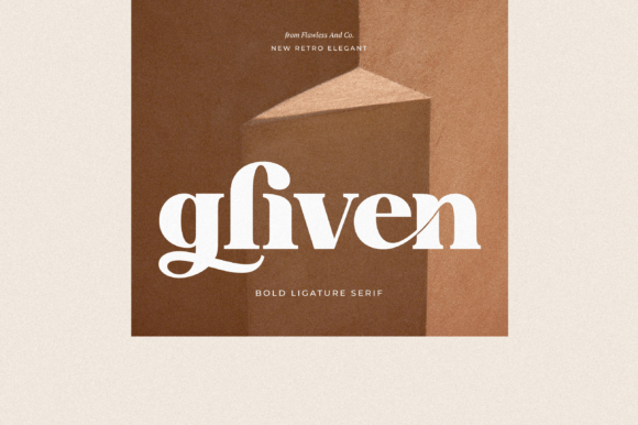 Gliven: A Bold Serif Font That Makes Your Campaigns Instantly Clear