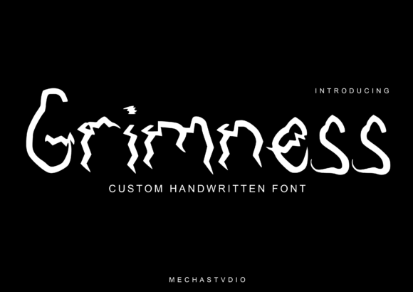 Grimness: A Font for Bold Digital Storytelling