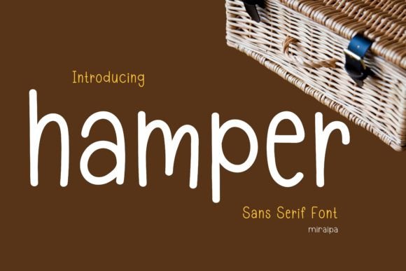 Hamper: A Friendly Handwritten Sans Serif for Editorial Charm