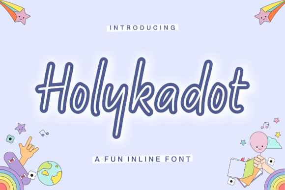 Holykadot: A Playful Display Font for Handmade Brands