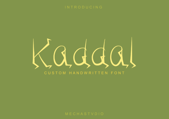 Kaddal: A Display Font That Elevates Campaigns
