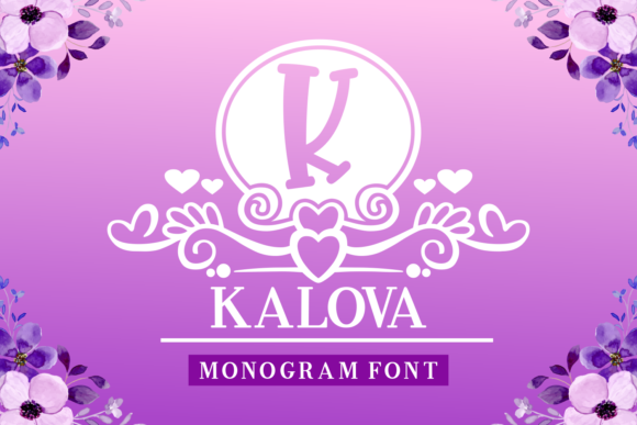 Kalova: A Romantic Decorative Font That Elevates Real Business Branding