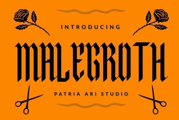 Malegroth: The Font That Boosted My Bakery’s Brand