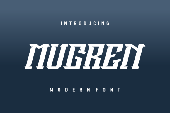 Mugren: A Serif Font That Elevates Handmade Design