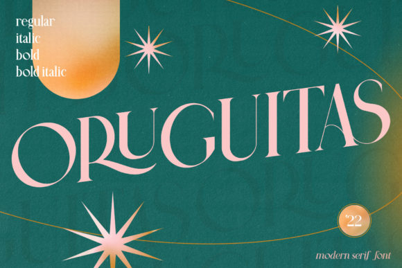 Oruguitas: A Stylish Serif Font for Digital Branding
