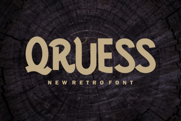 Qruess: A Sans Serif Typeface That Breathes Quiet Confidence