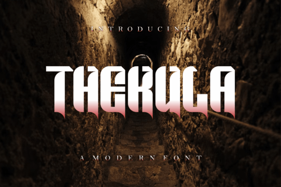 Thekula: A Serif Font That Makes Your Brand Feel Instantly Polished