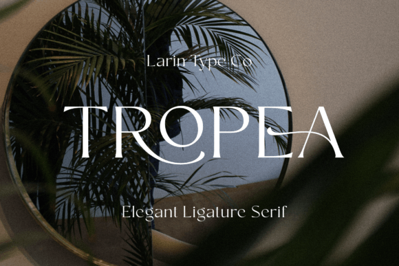 Tropea: An Elegant Serif Font for Trusted Branding
