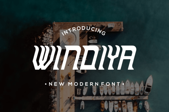 Windiya: A Slab Serif Font That Elevates Real Business Branding